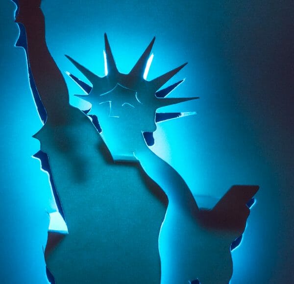 Statue of Liberty by Masahiro Chatani (detail)