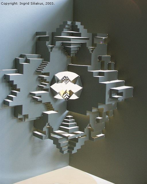 Transdeco Pop-Up Paper Sculpture by Ingrid Siliakus