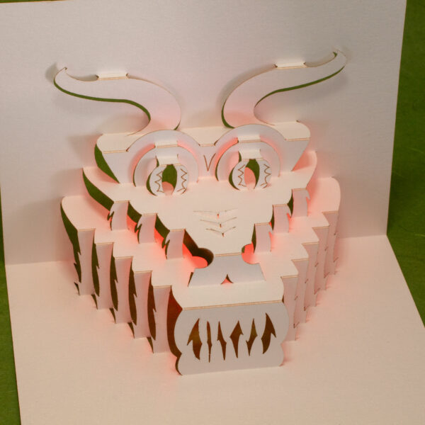 Dragon Pop Up Card - Image 2